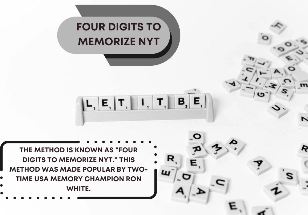 Four Digits to Memorize NYT Crossword Clue
